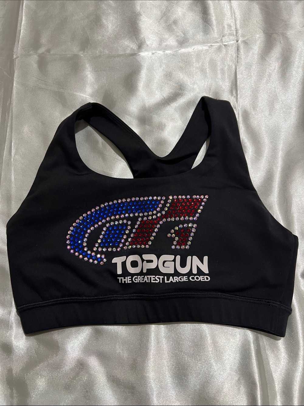 Top Gun TGLC Racing Theme Sports Bra